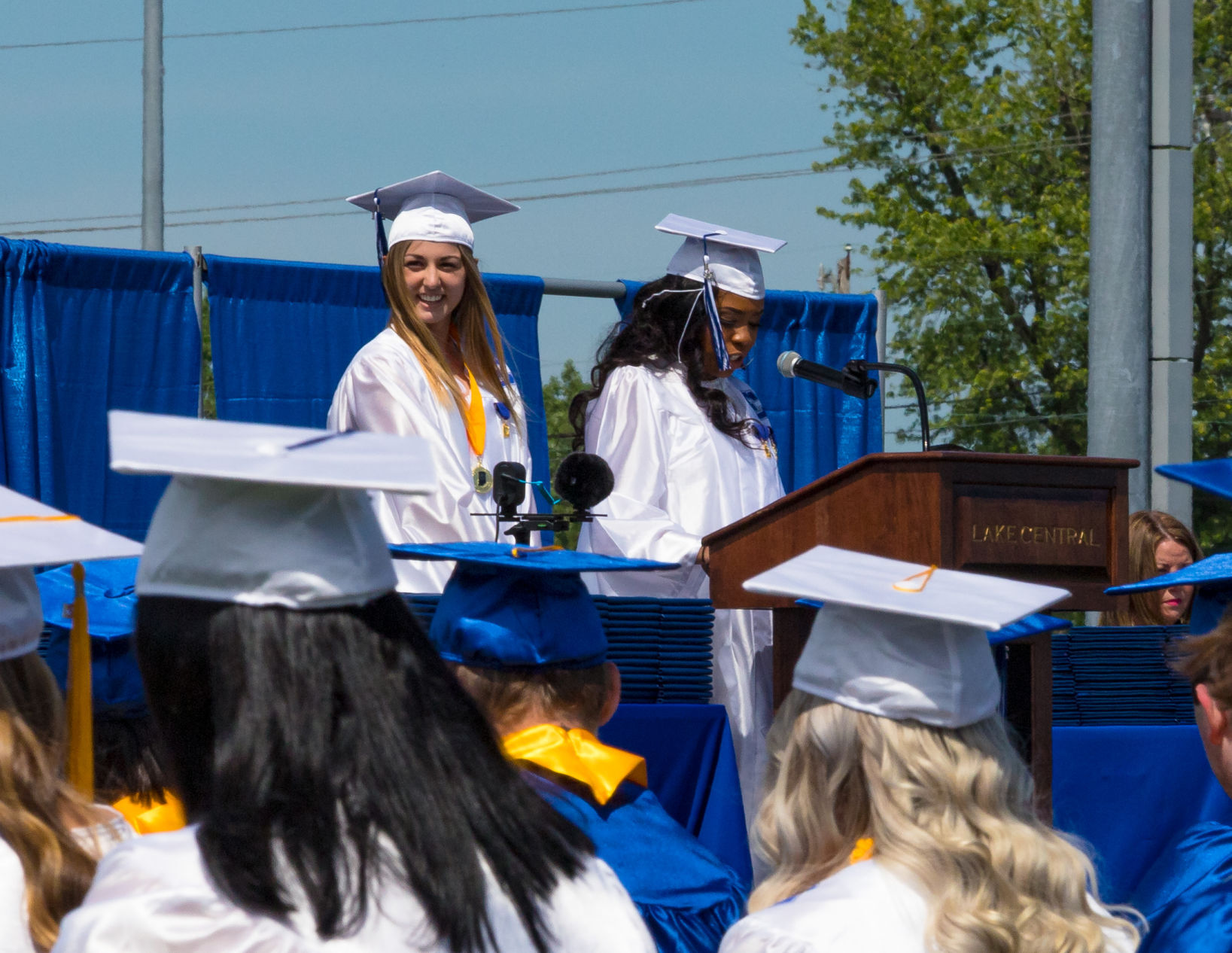 Lake Central High School graduation